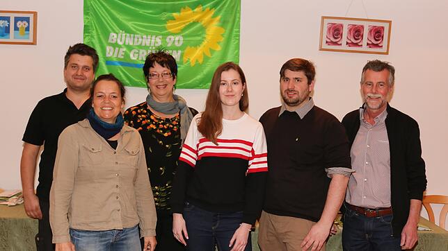 Sie kandidieren bei der Kommunalwahl für die Hüfinger Grünen (von links): Till Röthele, Hannah M. Jaag, Heike Boeke, Christine Albert, ...