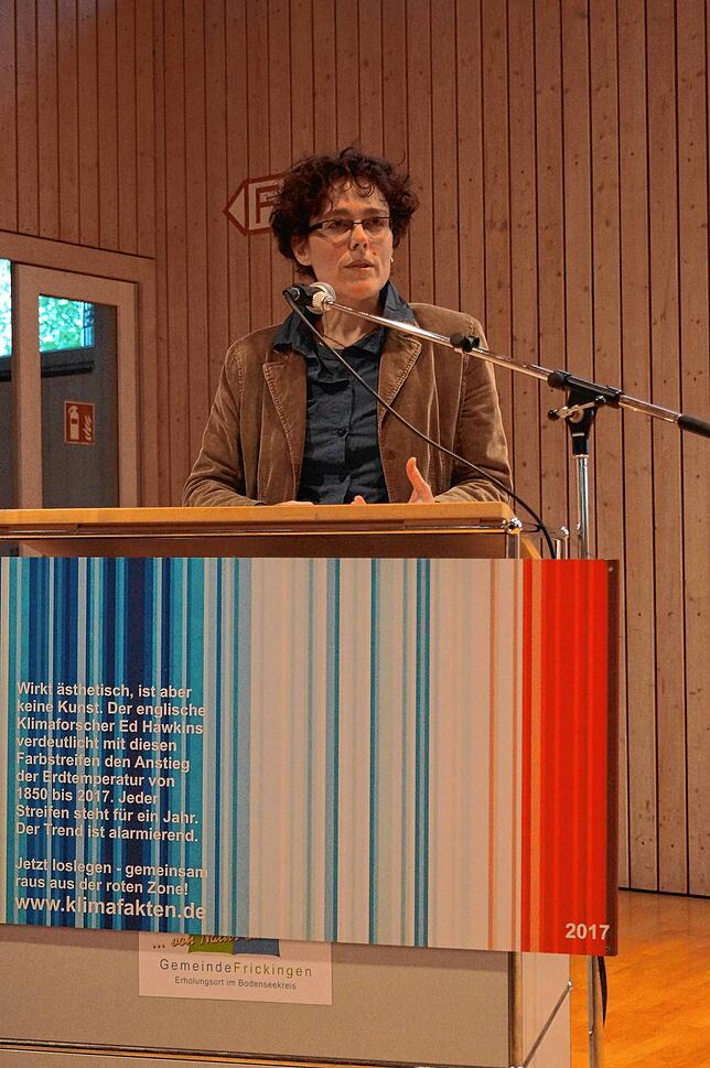 Der Klimawandel ist gemäß Professorin Maike Sippel durch wissenschaftliche Untersuchungen eindeutig belegt. Jetzt gelte es, einen Wandel ...