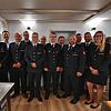 Veränderungen bei der Freiwilligen Feuerwehr Kreenheinstetten (von links): Andreas Löffler, Oliver Müller, Bürgermeister Stephan ...