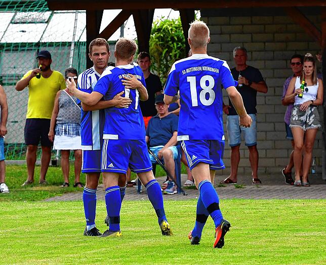 Bild 35: SG Mettingen/Krenkingen kommt mit Elan aus dem Trainingslager und gewinnt 4:2 im Rothaus-Bezirkspokal beim SV Schwörstadt &ndash; und wir haben Bilder!
