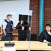 Teppichhändler-Prozess: Der Angeklagte Christian A. mit seinem Anwalt Jonas Geiger.