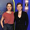 Nadine Luchinger und Maria Brendle beim Nominierten-Lunch in Los Angeles. Der Kurzfilm &bdquo;Ala Kachuu &ndash; Take and run&ldquo; war ...