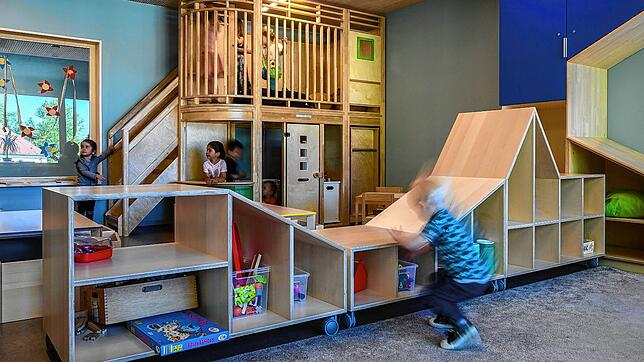Seit Juni ist die neue Kindertagesstätte am Buchberg offen. Nun konnten zehn weitere Betreuungsplätze geschaffen werden.