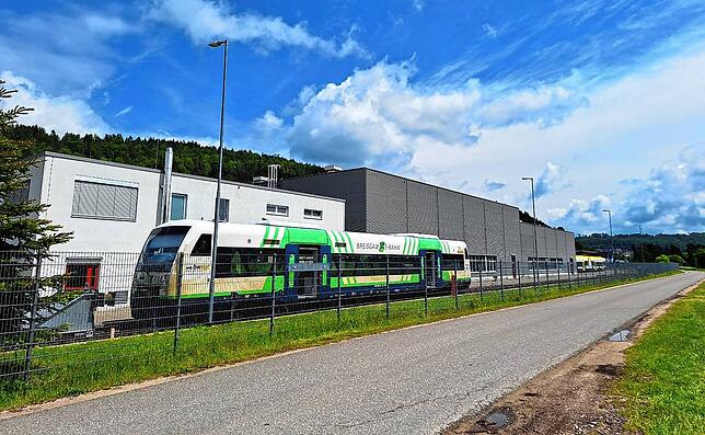 Das Instandhaltungswerk in Immendingen reinigt und repariert täglich 15 Fahrzeuge des Ringzugs.