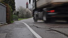 Um diese Linie in der Eichener Straße ging es im Gemeinderat.