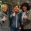 Rita Mosel, Petra Thyen und Claudia Hecht (von links) finden die Arbeit im Gemeinderat spannend.