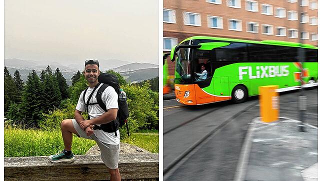 Maximilian Meisner – hier auf einem Motiv aus einem anderen Urlaub – will mit Flixbus (Symbolbild) nach Südfrankreich reisen. In Lyon ...