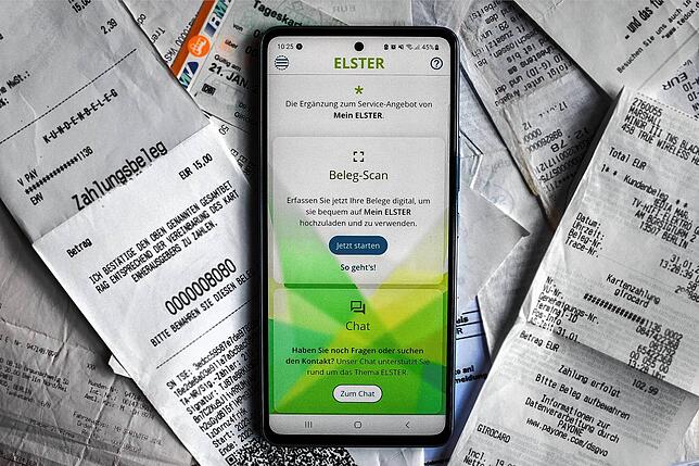 Die App „MeinElster+“ soll die Erstellung der Steuererklärung vereinfachen.