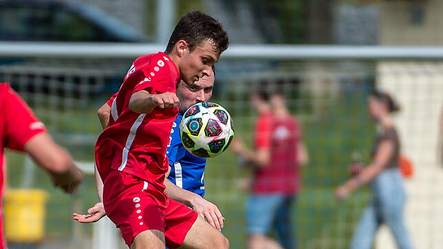 Punkt im Kellerduell: Maximilian Tröndle – hier ein Archivbild – sicherte dem FC Grießen das 1:1 bei der „Zweiten“ des FC Tiengen 08.