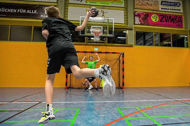Bild 15: Handball-Nachwuchstraining der DJK Bad Säckingen und des HC Lauchringen &ndash; wir haben Bilder!