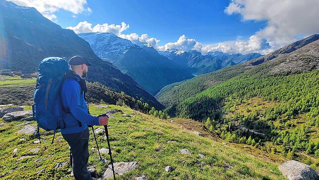 Marc Hensel beim Training im Tessin. Der 37-Jährige ist joggt und wandert viel – eine 640-Kilometer-Tour ist für ihn aber auch ...