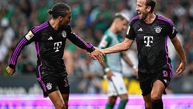 Der Einsatz von Bayerns Starstürmer Harry Kane entschied die Partie gegen Werder Bremen.