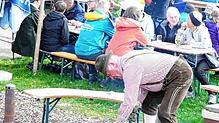 Esskastanien werden beim Törggelen des Vereins Südtiroler in Südbaden wie im Vorjahr an diesem Sonntag frisch geröstet. Bei der Skihütte ...