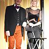 Christine Schmid und Peter Schell begeisterten in der Herrischrieder Rotmooshalle mit viel Witz und deutschen sowie französischen Liedern.