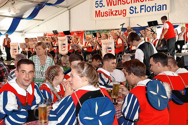 Bild 7: Die schönsten Bilder vom Wunschkonzert des Musikzugs St. Florian am Chilbi-Sonntag