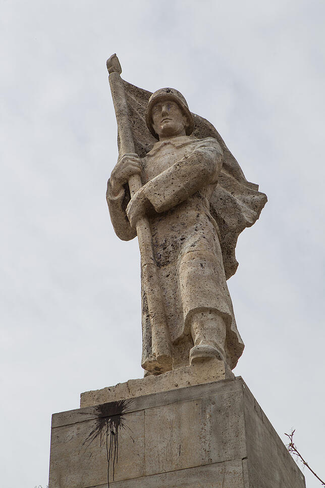 Soldat an der Chérisy-Kaserne in Konstanz 2019