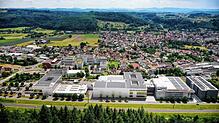 In dreistöckigen Neubauten entlang der B317 soll die Produktion bei Endress und Hauser in Maulburg effizienter gestaltet werden. Hier ...