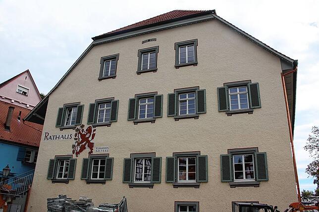 Das Rathaus heute nach der Renovierung.