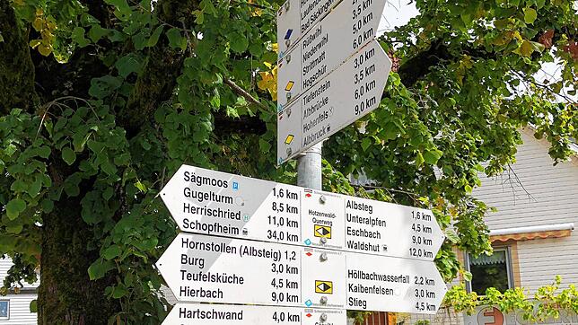 Wanderwege sind bei den Touristen im Hotzenwald beliebt.