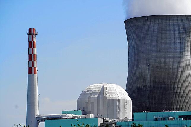 Das Atomkraftwerk Leibstadt.