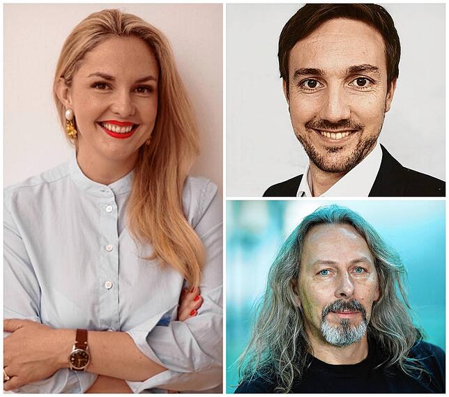 Anne Keller, Johannes Blum (rechts oben) und Jirka R. Dell‘Oro-Friedl kennen die Wirkung auf die menschliche Psyche.
