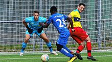 Samuel Peter traf dreimal gegen seinen ehemaligen Klub beim 4:2-Erfolg des 1. FC Rielasingen-Arlen II im Linzgau.