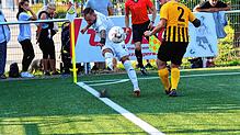 Bild : Die besten Bilder vom Landesligaspiel zwischen dem TSV Konstanz und dem FC Schonach