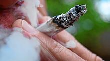 Ein Joint, eine Cannabis-Zigarette (Symbolbild)