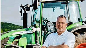 Der Landwirt Christian Coenen aus Nordbaden ging gegen den Abschluss des Mercosur-Abkommens auf die Straße.