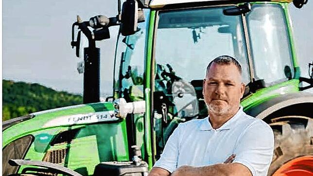 Der Landwirt Christian Coenen aus Nordbaden ging gegen den Abschluss des Mercosur-Abkommens auf die Straße.