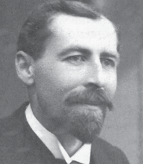 Der Villinger Maler und Kunsthandwerker Albert Säger (1866-1924).