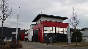 Der Produktionsstandort von Rheinmetall in Stockach.