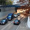 Nach den Wartungsarbeiten sind die Tunnel wieder ohne Einschränkungen befahrbar. Im Feierabendverkehr geht es mitunter trotzdem nur ...