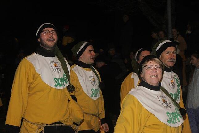 Bild 45: Bilder des große Narrentreffen der Kuhsattler in der Gemeinde Hohenfels &ndash; Teil 2