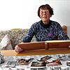 Renate Volk hat viele Bilder aus früherer Zeit in ihrem Album.