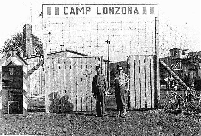 Im Camp Lonzona auf dem heutigen Brennet-Areal waren ab 1940 Arbeiter, später Kriegs- und Zivilgefangene, Flüchtlinge sowie Vertriebene ...