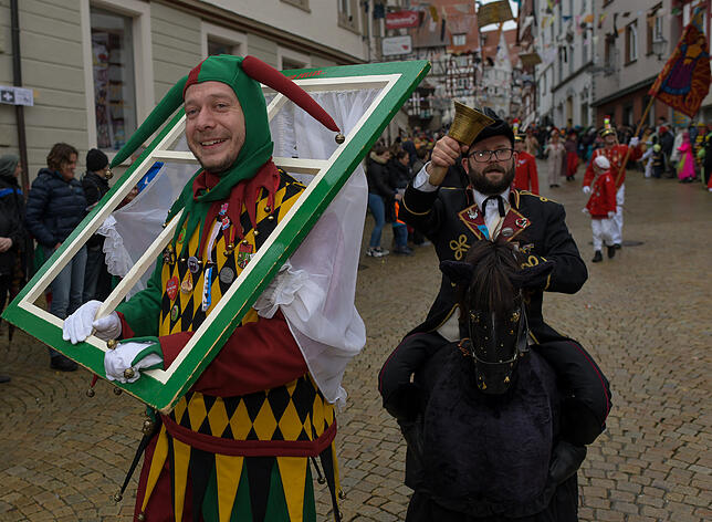 Bild 4: Tausende Hästräger und Musiker in Pfullendorf: Bilder vom Umzug (2)