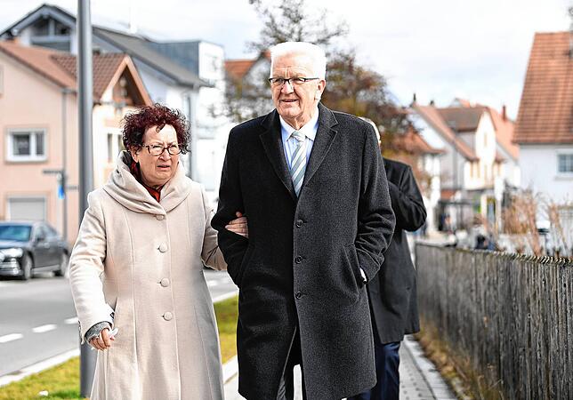 Winfried Kretschmann und seine Frau Gerlinde