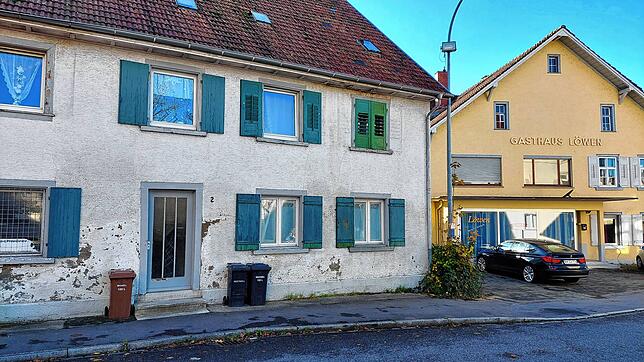 Was kommt an diese Stelle, wenn das Gasthaus &bdquo;Löwen&ldquo; und vielleicht auch die Nachbarhäuser an der Litzelstetter Straße 2 ...