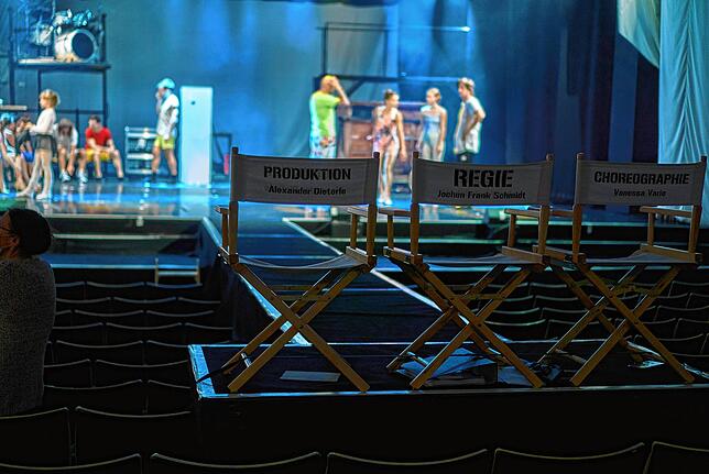 Bild 2: Bilder von den Proben im Gloria Theater zum neuen Musical Tommy Tailors Traumfabrik