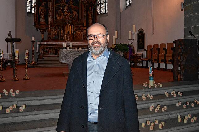 Pfarrer Ulrich Hund bedauert, dass die Kirchenmusik sehr schmal bleibt an den Feiertagen.