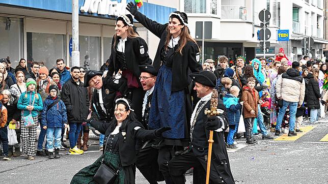 Bild 30: Großer Häfler Narrensprung in der Innenstadt &ndash; Teil 2