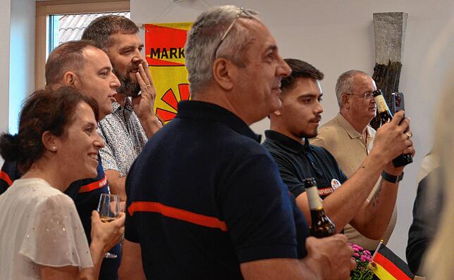 Bild 8: Bilder vom Empfang der Delegation aus Ensisheim im Markdorfer Rathaus (1/2)