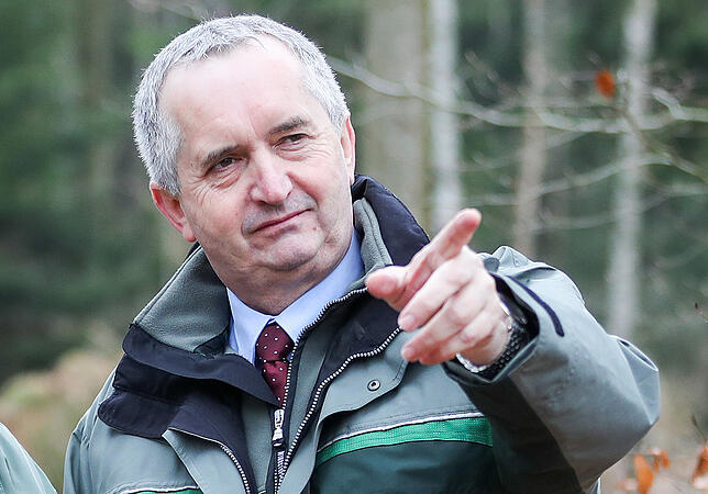 1,8 Millionen Kubikmeter Schadholz durch Stürme "Es geht darum, den Menschen die Angst zu nehmen."
Thomas Schmidt, Landwirtschaftsminister in Sachsen