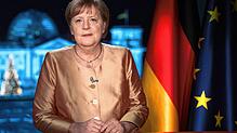 Bundeskanzlerin Angela Merkel bei der Neujahrsansprache 2020. Wenn alles läuft, wie es sich die Verhandler der Koalition wünschen, wird ...
