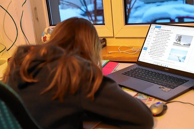 Der Homeschooling-Unterricht lief und läuft im Land noch immer holprig. Das wusste auch Regierungspräsidentin Bärbel Schäfer zu berichten.