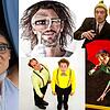 Sie wetteifern um den Bonndorfer Löwen (von links oben nach rechts unten): Rosemie, Marco Jeroch, Ulan & Bator, ExtraArt und Boris Bronski.