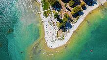 Das Konstanzer Hörnle: Hier ist der Bodensee vor allem Freizeitraum und Touristenmagnet. Es gibt aber auch noch ganz andere Nutzungen – ...