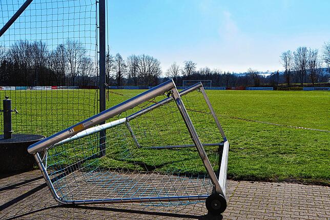 Das einzige Tor, das in jüngster Zeit auf dem Sportplatz des Kreisligisten SV Görwihl gefallen ist.