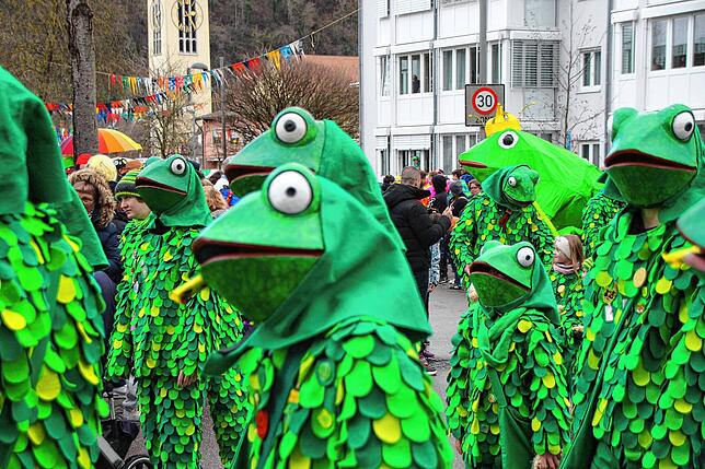 Bild 33: Bilder vom Umzug der Froschzunft Wutöschingen &ndash; Teil 3